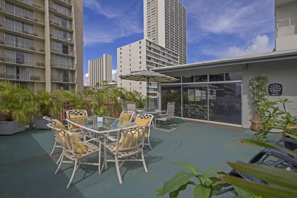 Aparthotel Hawaiian King Honolulu Exterior foto